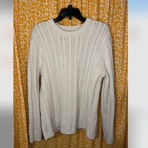 Cream Express Sweater